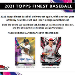 2021 Topps Finest Baseball Hobby Box