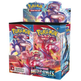 Pokemon Sword and Shield Battle Styles booster box