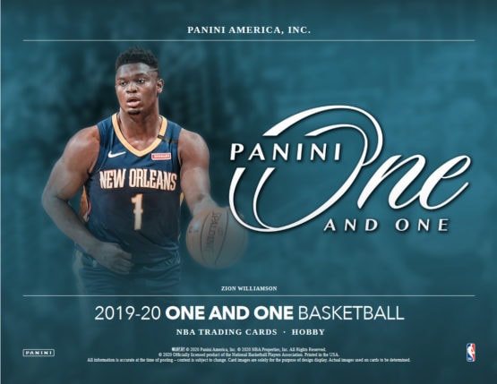 2019-20 Panini One and One Basketball Hobby Box
