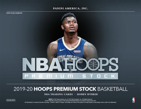 2019-20 Panini Hoops Premium Stock Basketball Hobby Hybrid Box