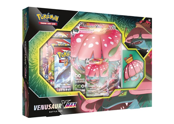 Pokemon Venusaur VMAX Battle Box