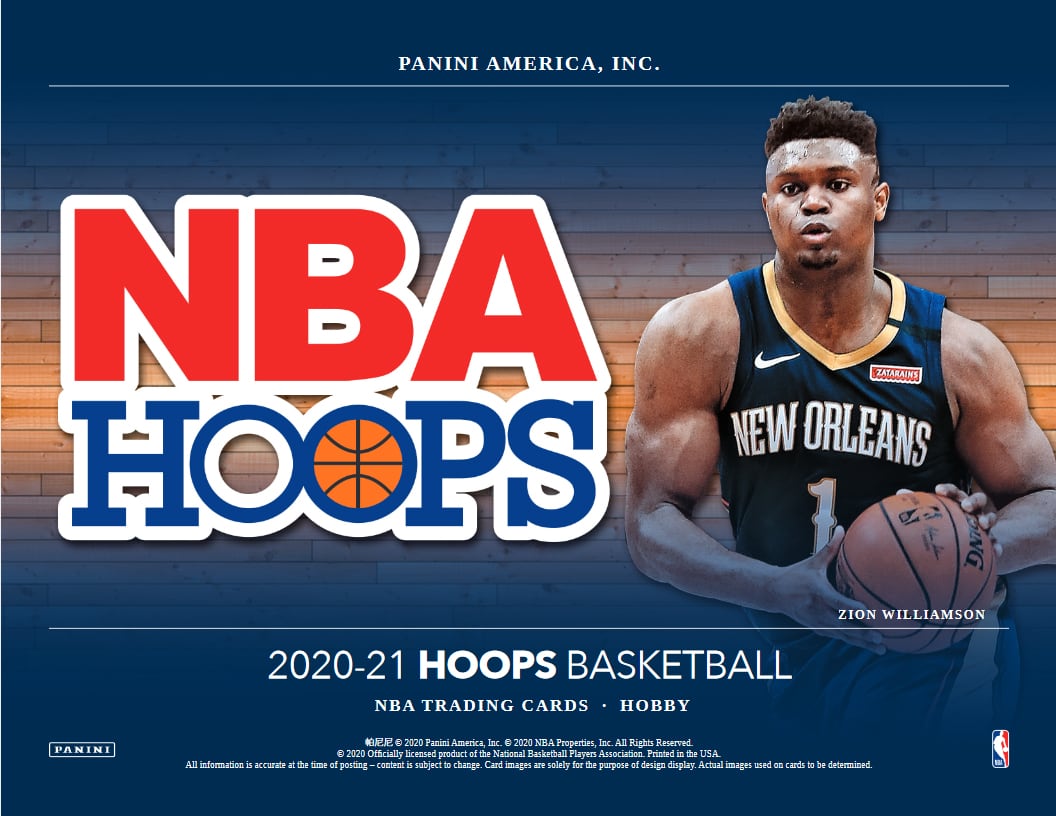 202021 PANINI HOOPS BASKETBALL HOBBY BOX Breakaway Sports Cards