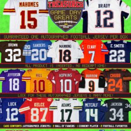 2021TriStar Game Day Greats Autographed Football Jersey Box