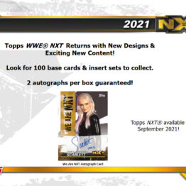2021 Topps WWE NXT Wrestling Hobby Box