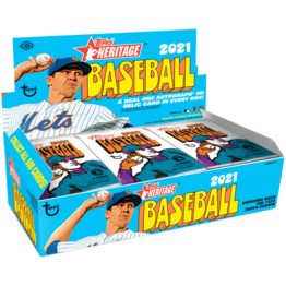 2021 Topps Heritage Baseball Hobby Box