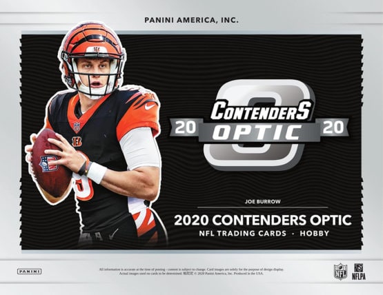 2020 Panini Contenders Optic Football Hobby Box