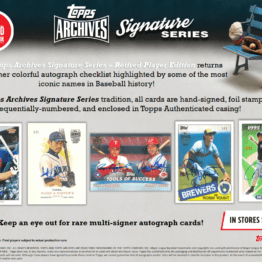 2021 Topps Archives Signature Series Baseball Hobby Box (Retired Player)