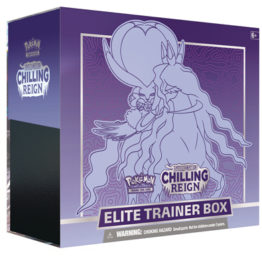 Sword and Shield Chilling Reign Shadow Rider Calyrex Elite Trainer Box