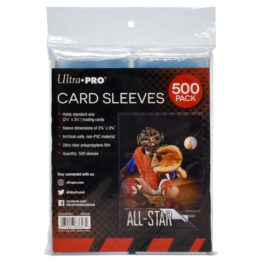 Ultra Pro Soft Card Sleeves 500 Count Pack