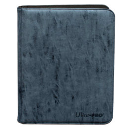 Ultra Pro Zippered 9-Pocket Premium Sapphire Suede Pro Binder