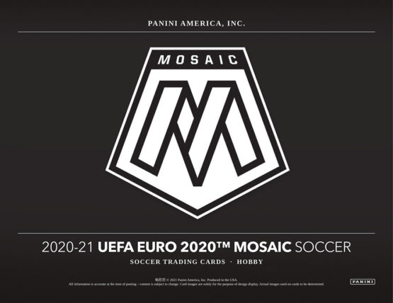 2020-21 Panini Mosaic UEFA Euro 2020 Soccer Hobby Box
