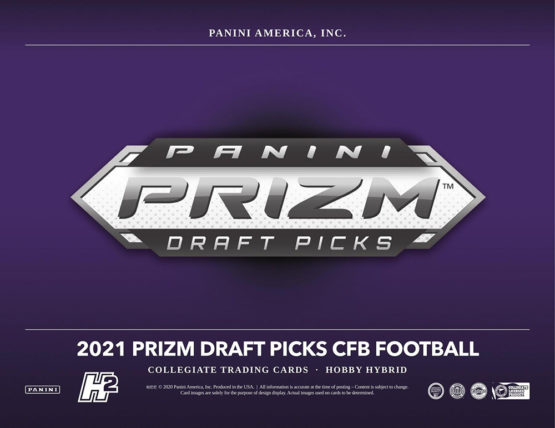 2021 Panini Prizm Draft Picks Football H2 Hobby Hybrid Box