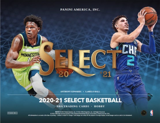 2020-21 Panini Select Basketball Hobby Box