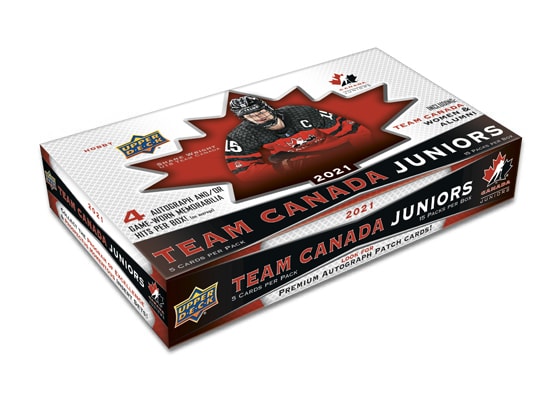 2021 Upper Deck Team Canada Juniors Hockey Hobby Box