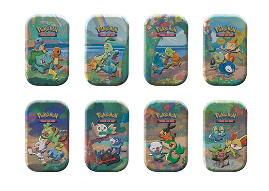 POKEMON CELEBRATIONS MINI TIN DISPLAY BOX