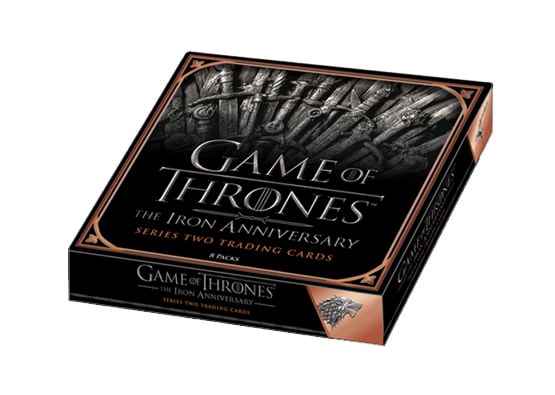 Game of Thrones Iron Anniversary Series 2 Trading Cards Box