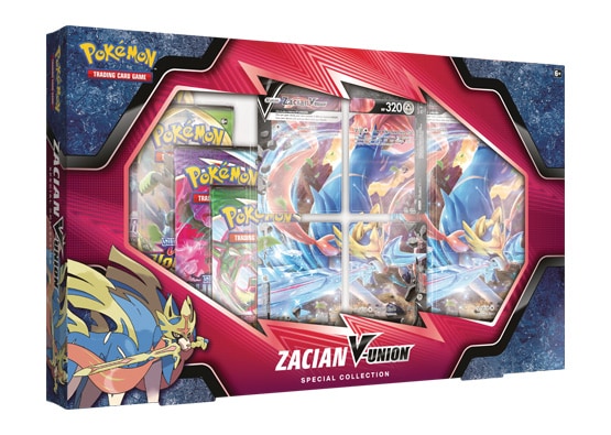 Pokemon Zacian V Union Special Collection Box