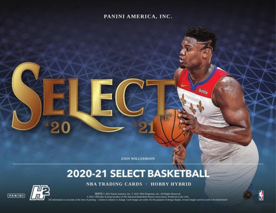 2020-21 Panini Select Basketball H2 Hobby Hybrid Box