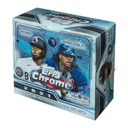 2021 Topps Chrome Baseball Jumbo Box