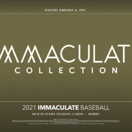 2021 Panini Immaculate Baseball Hobby Box