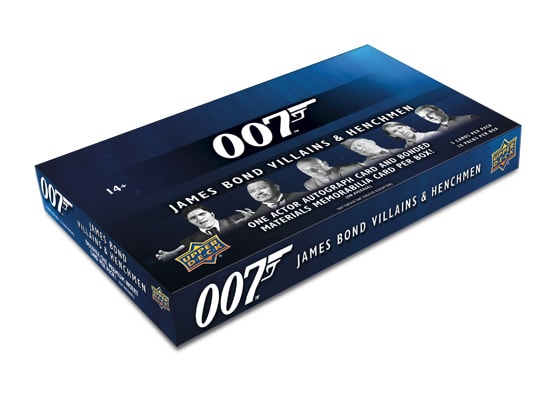 James Bond Villains and Henchmen Trading Cards Box