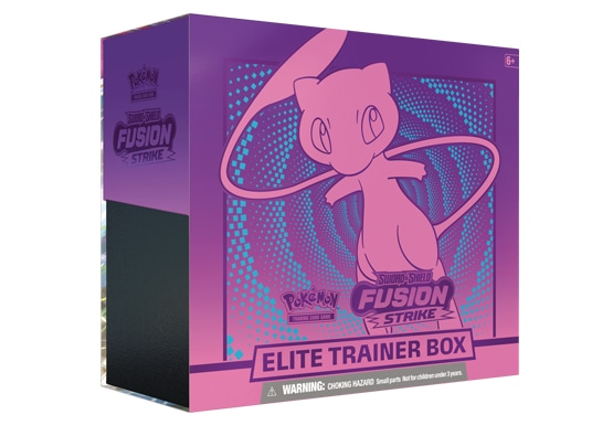 Pokemon Sword and Shield Fusion Strike Elite Trainer Box