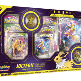 Pokemon Jolteon VMAX Evolution Premium Collection Box