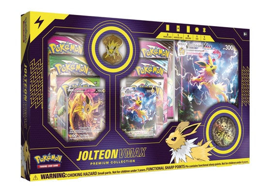 Pokemon Jolteon VMAX Evolution Premium Collection Box