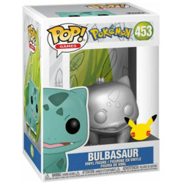 Funko POP! Pokemon Silver Metallic Bulbasaur figure