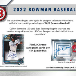 2022 Bowman Baseball Jumbo Box