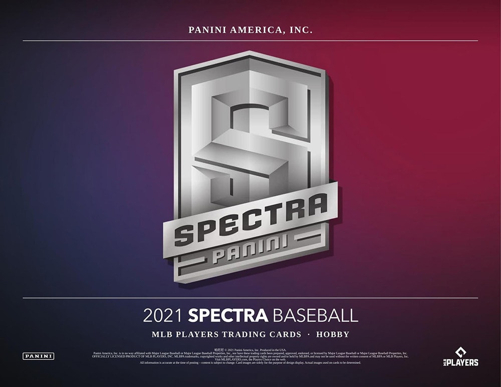 2021 PANINI SPECTRA BASEBALL HOBBY BOX