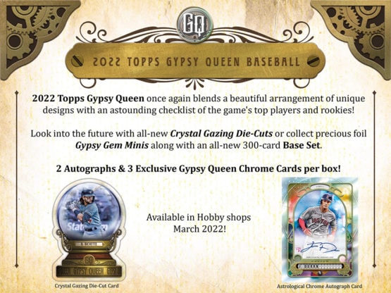 2022 Topps Gypsy Queen Baseball Hobby Box