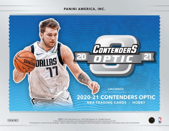 2020-21 Panini Contenders Optic Basketball Hobby Box