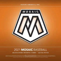 2021 Panini Mosaic Baseball Quick Pitch Box