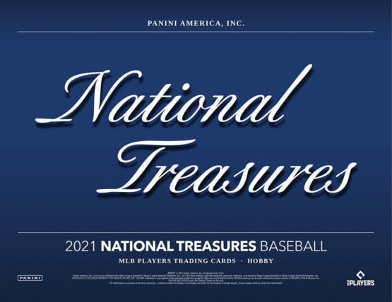 2021 Panini National Treasures Baseball Hobby Box
