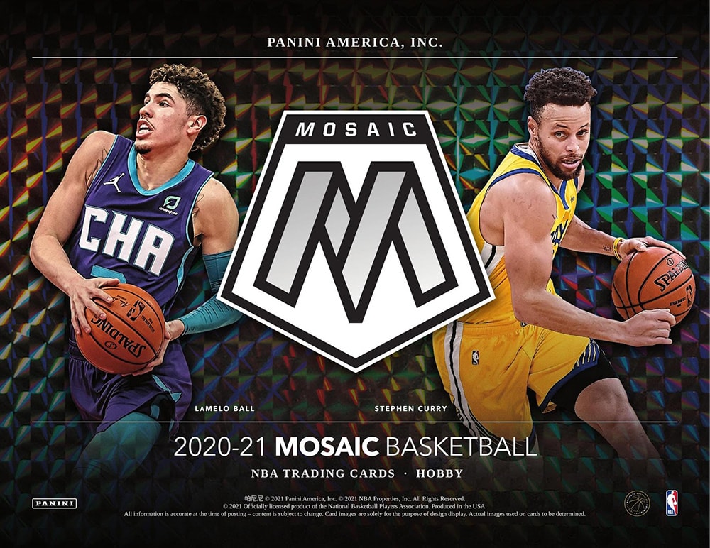 2020-21 PANINI MOSAIC BASKETBALL HOBBY BOX