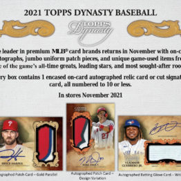 2021 Topps Dynasty Baseball Hobby Box