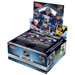 2021-22 Topps NHL Hockey Sticker Box
