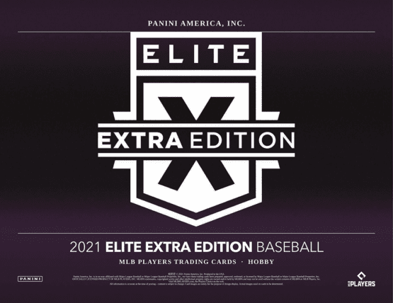 2021 Panini Elite Extra Edition Baseball Hobby Box