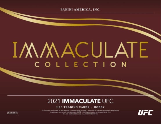 2021 Panini UFC Immaculate Hobby Box