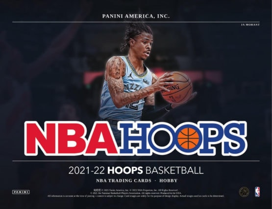 2021-22 Panini Hoops Basketball Hobby Box