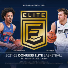 2021-22 Panini Donruss Elite Basketball Hobby Box