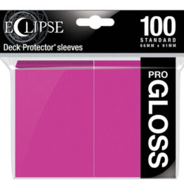 Ultra Pro Eclipse Gloss Hot Pink Sleeves