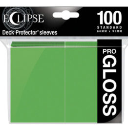 Ultra Pro Eclipse Gloss Lime Green Card Sleeves