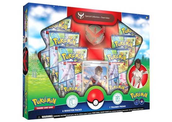 Pokemon GO Team Valor Special Collection Box