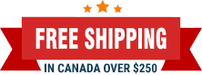 Free Shipping in Canada Over $250