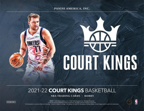2021-22 Panini Court Kings Basketball Hobby Box