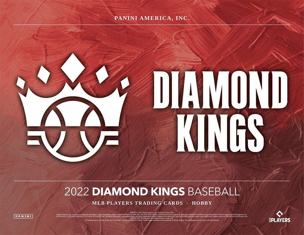 2022 PANINI DIAMOND KINGS BASEBALL HOBBY BOX