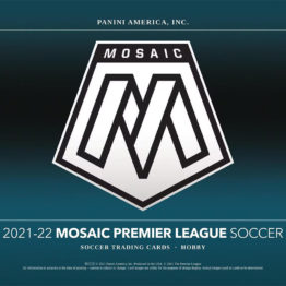 2021-22 Panini Mosaic Premier League EPL Soccer Hobby Box