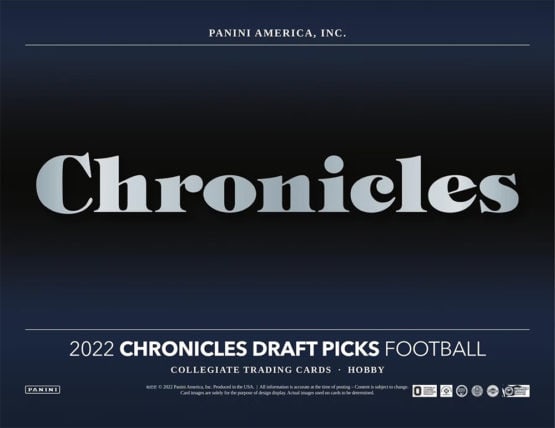 2022 Panini Chronicles Draft Picks Football Hobby Box